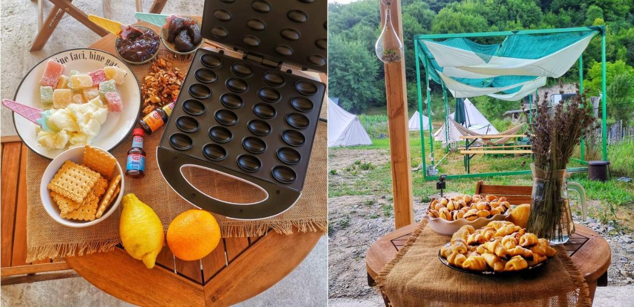 Luna Rock Glamping Brezoi - Blue Scai Extérieur photo