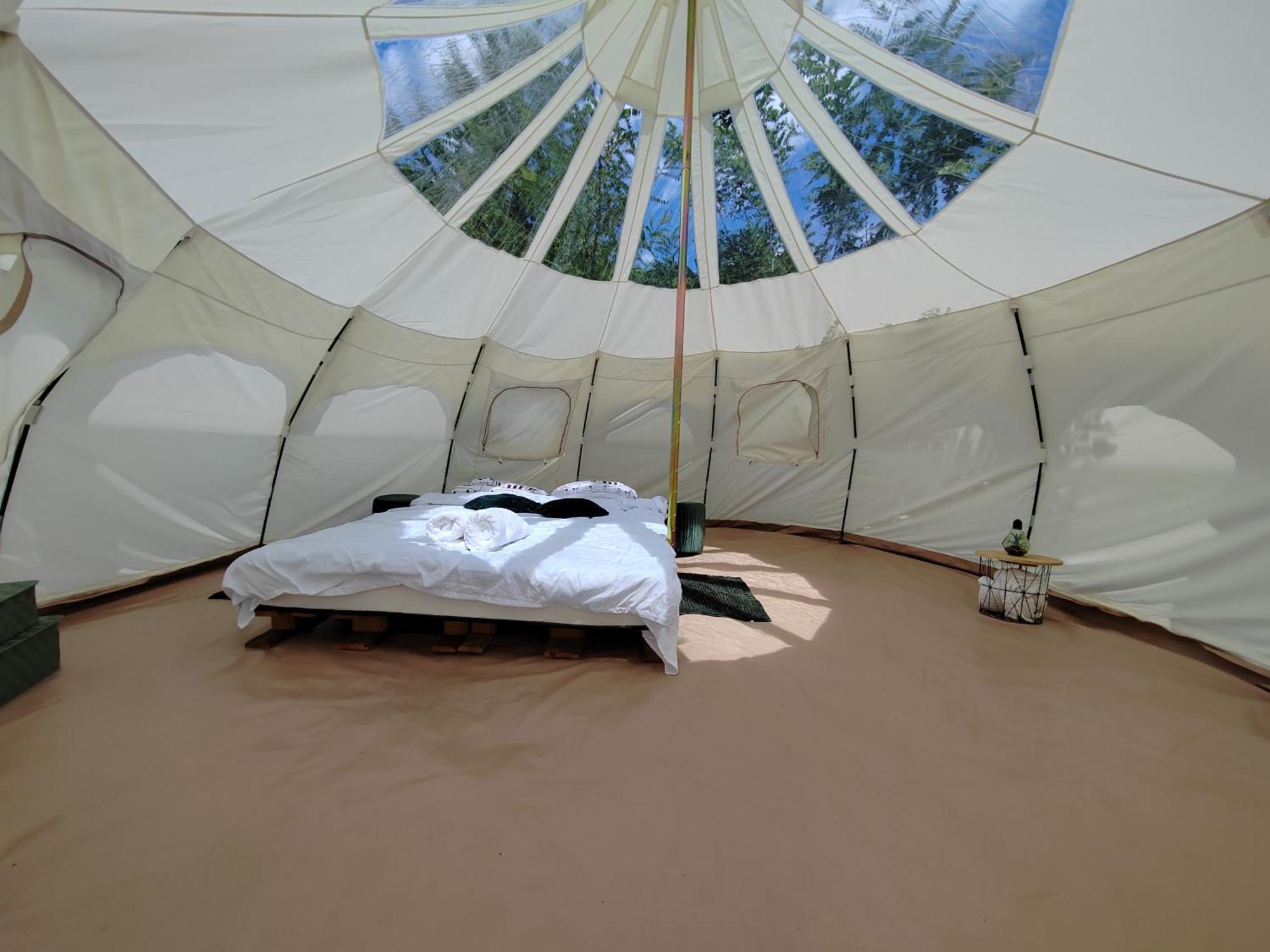 Luna Rock Glamping Brezoi - Blue Scai Extérieur photo