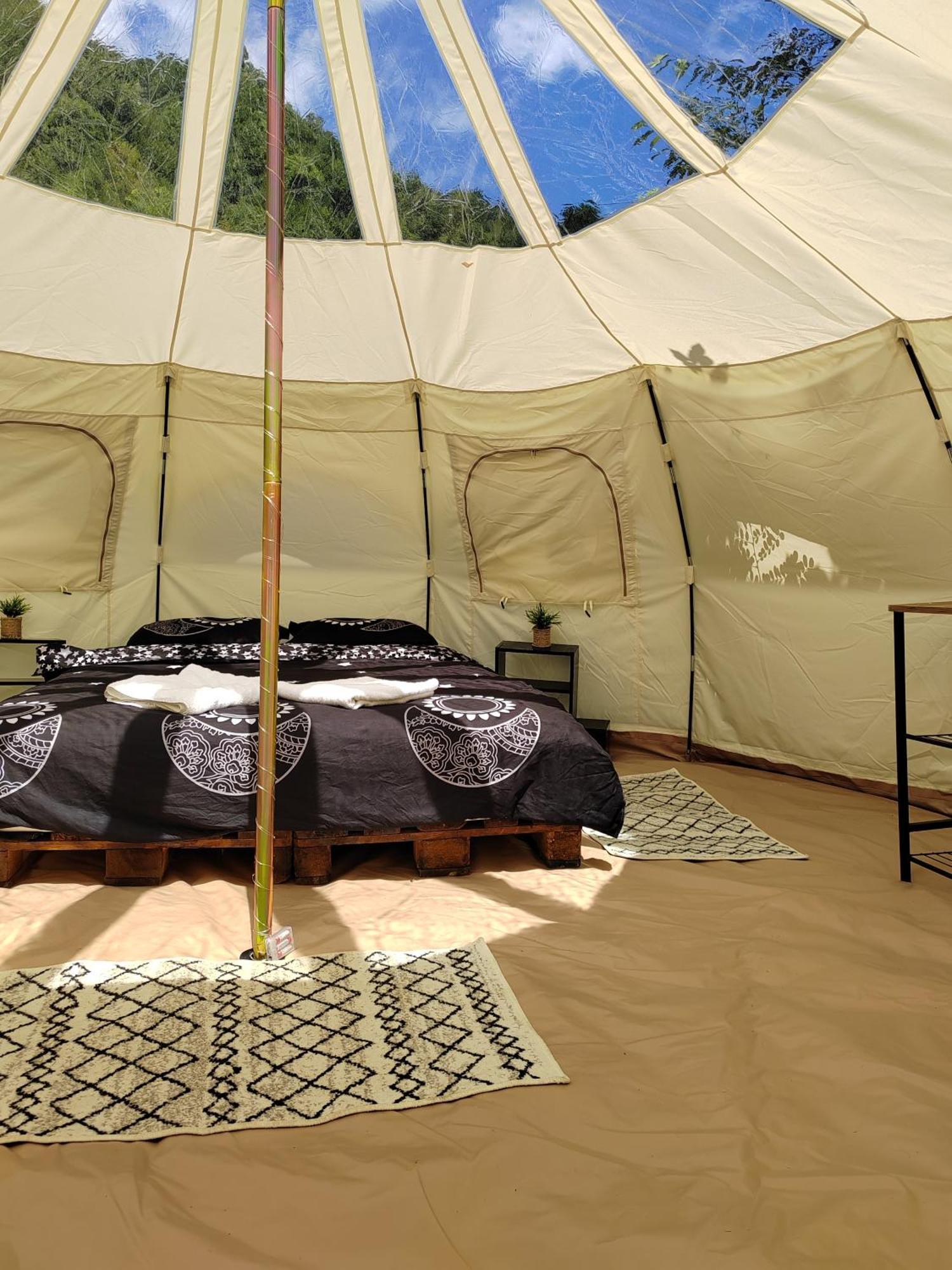 Luna Rock Glamping Brezoi - Blue Scai Extérieur photo