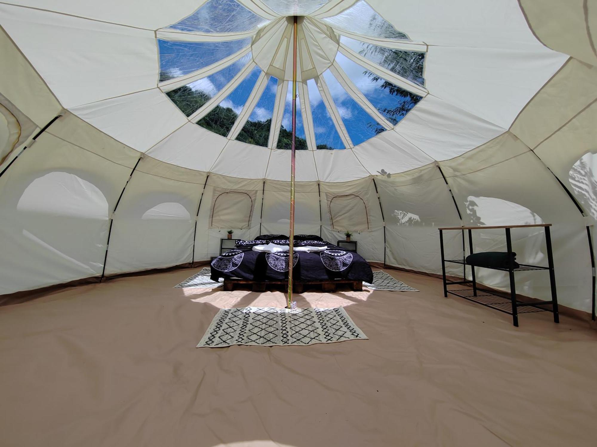 Luna Rock Glamping Brezoi - Blue Scai Extérieur photo