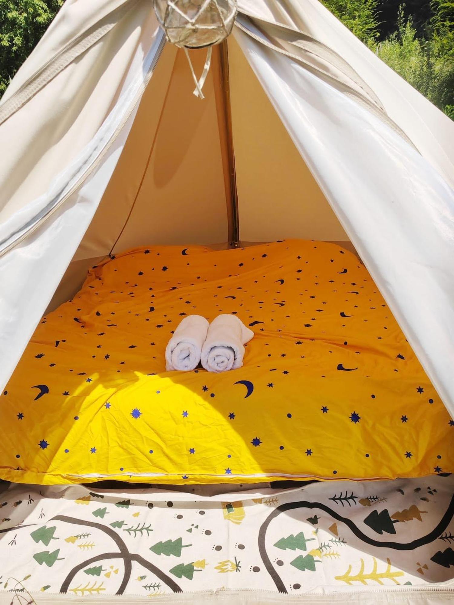 Luna Rock Glamping Brezoi - Blue Scai Extérieur photo